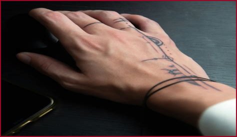 Simple Hand Tattoos For Men